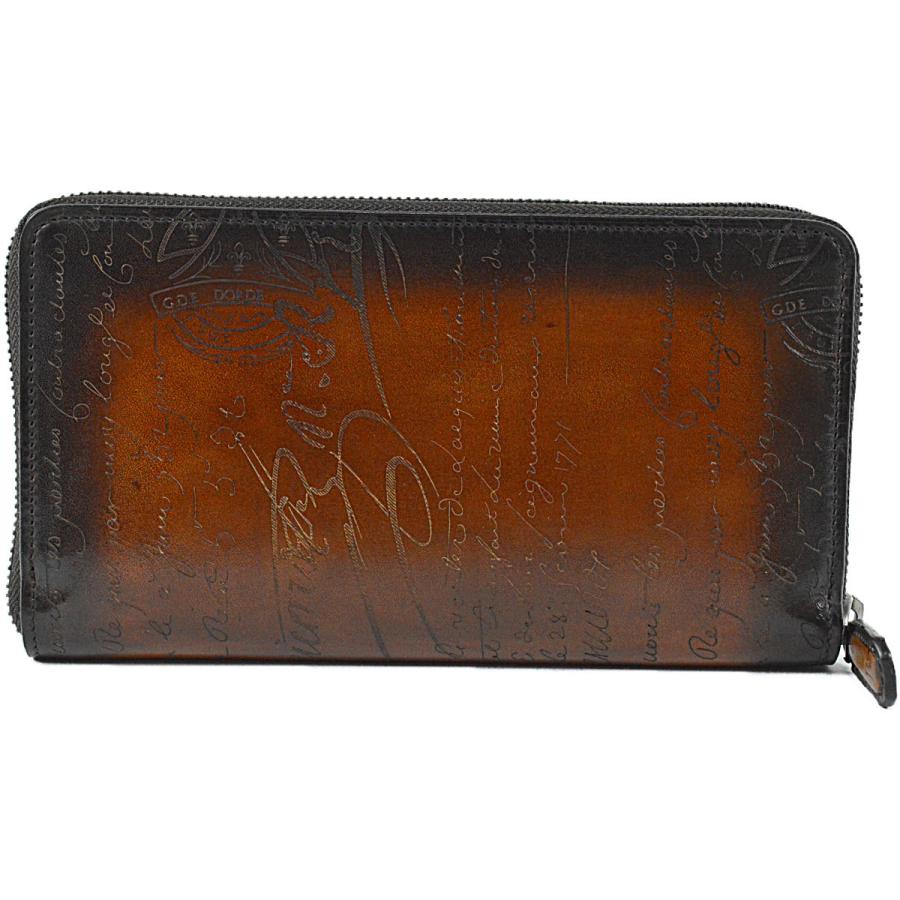 Berluti ◇ベルルッティ◇未使用品 レザー ロングジップ付き Berluti ◇ベルルッティ◇未使用品 レザー ロングジップ付き