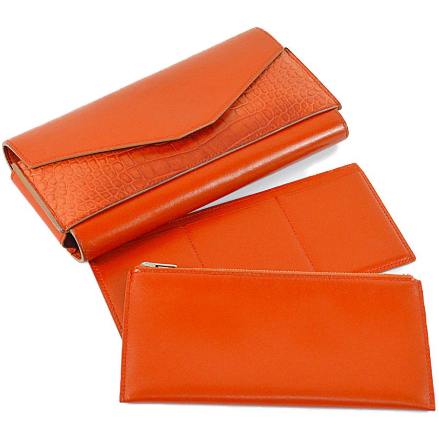 HERMES（エルメス） ◇エルメス◇豪華 アリゲーター×カーフ コンビ素材