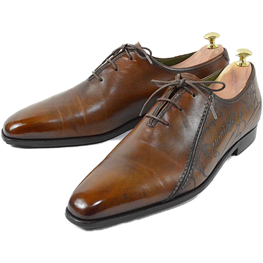 Berluti ◇ベルルッティ◇スクリット カリグラフィ パティーヌ レース 