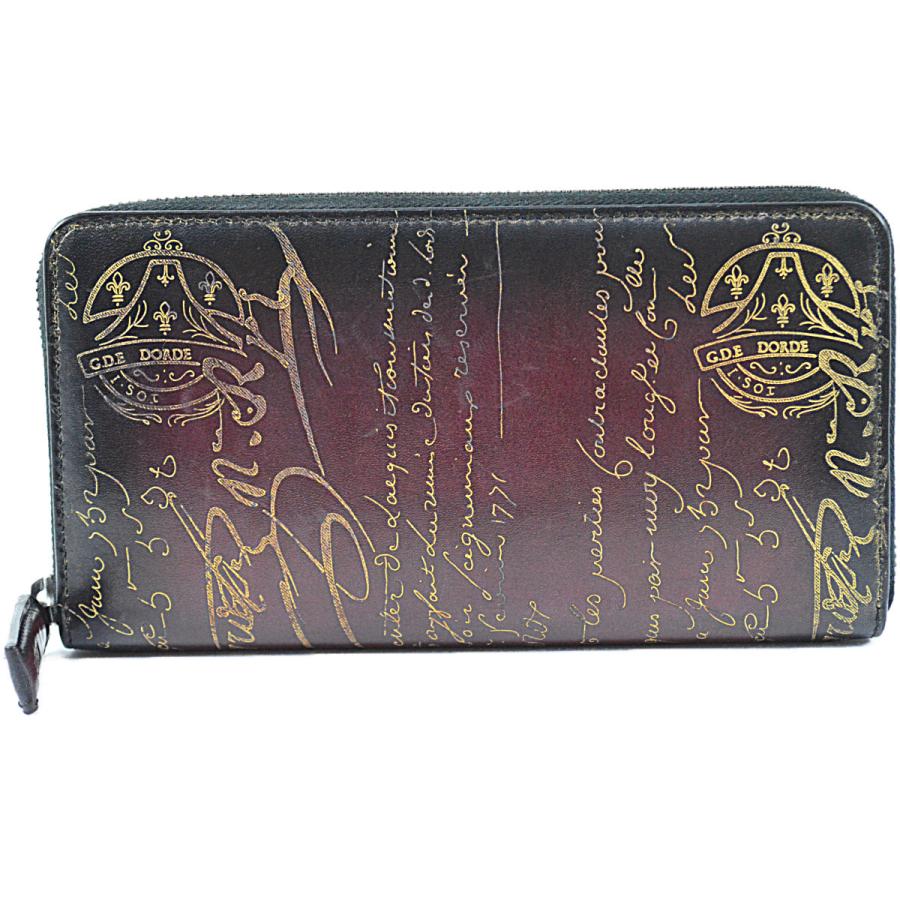 Berluti ◇ベルルッティ◇美品 ゴールデンパティーヌ 現行ロゴ W 