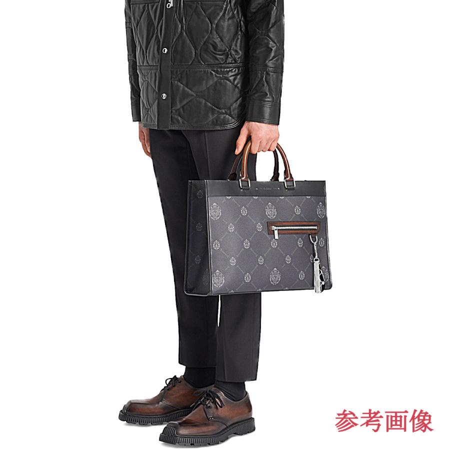 ◇ベルルッティ◇美品 ウリス クレスト スモール キャンバス＆レザー 