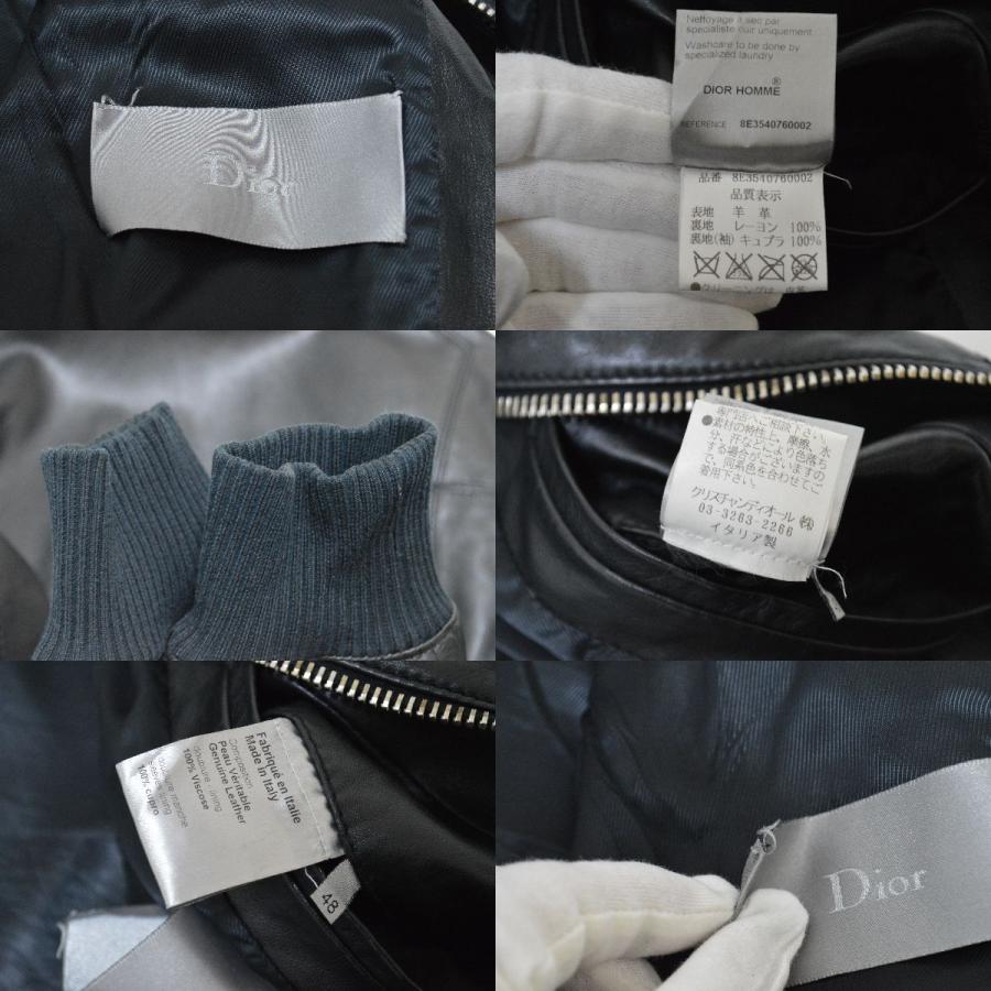 Dior HOMME ◇ディオールオム◇上質 メンズ レザーブルゾン レザー