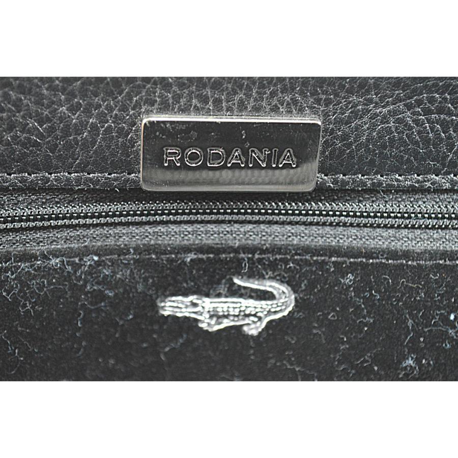 RODANIA ◇ロダニア◇リアル クロコダイル×レザー ハンドバッグ