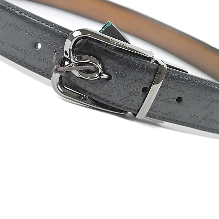 Berluti ベルルッティ　カリグラフィ　レザー　ベルト Berluti】ベルルッティ カリグラフィ ベルト レザーメンズ ブラウン 茶