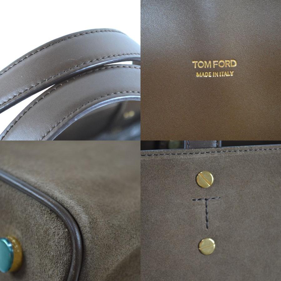 ◆トムフォード◆スエード×レザー メンズ トートバッグ ラージサイズ ビジネス トート ボストントートバッグ TOM FORD｜kitazume-shoji｜10