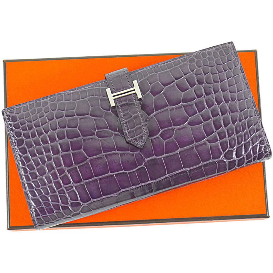 HERMES（エルメス） ◇エルメス◇美品 超豪華アリゲーター素材 希少