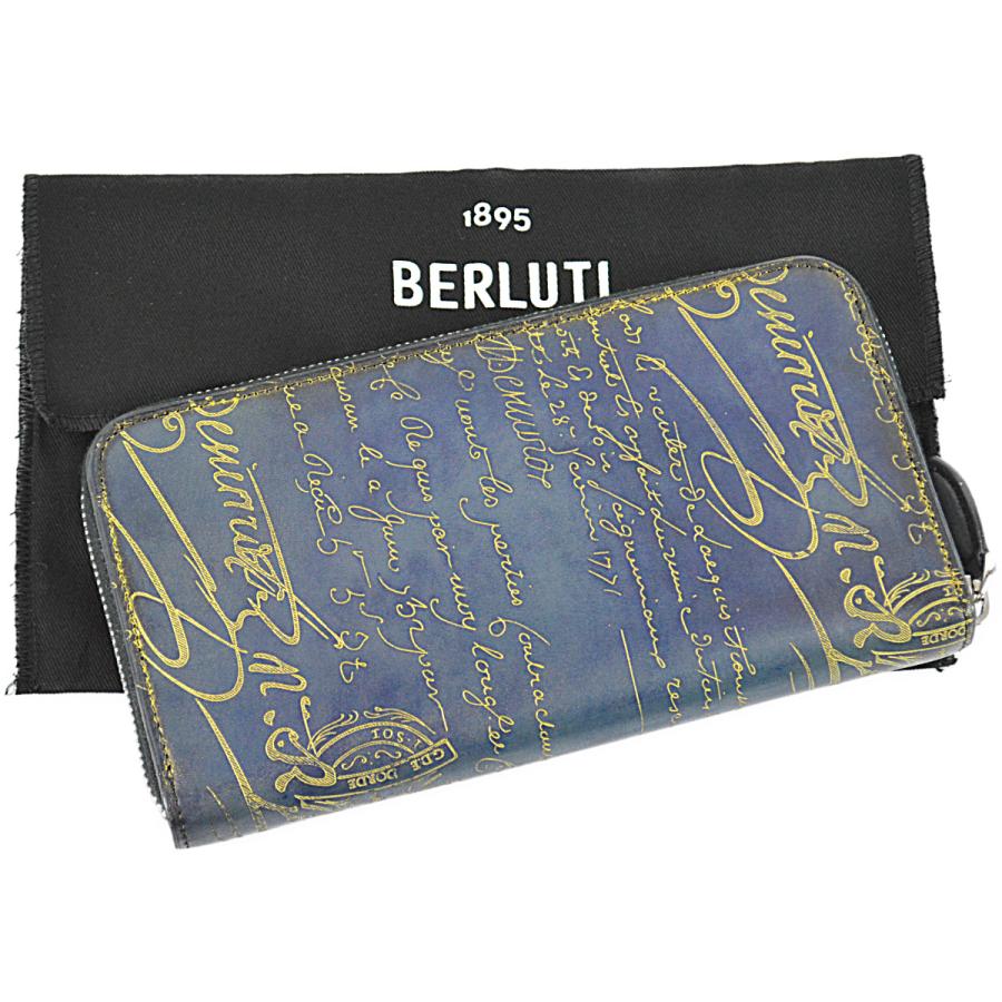 Berluti ◇ベルルッティ◇美品 最新モデル イタウバネオ ブルー Berluti ◇ベルルッティ◇美品 最新モデル イタウバネオ ブルー