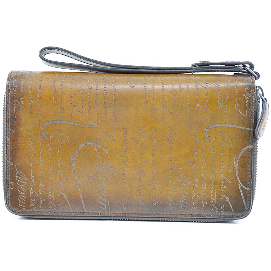 美品 BERLUTI カリグラフィ オールインワン タリ パティーヌ 長財布 Berluti ベルルッティ 美品 オールインワン タリ パティーヌ