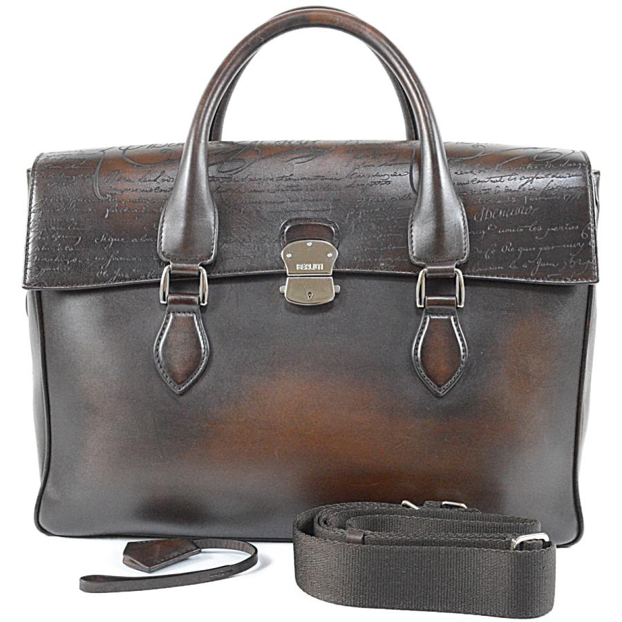 Berluti（ベルルッティ） 美品 現行ロゴ パティーヌ 2way ブリーフ