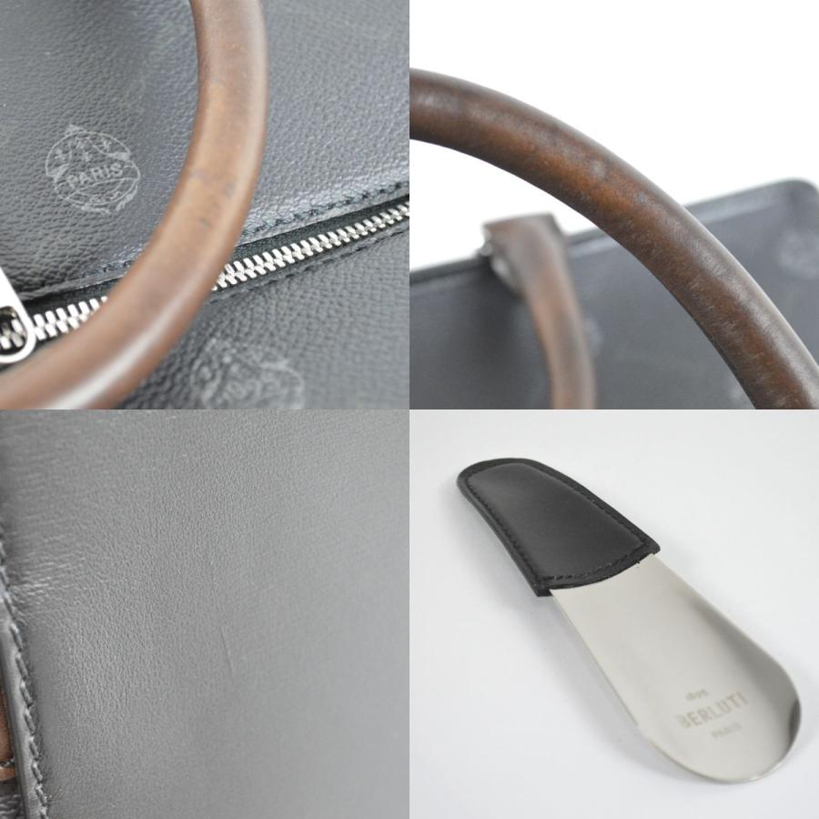 Berluti ベルルッティ 超美品 アビエイター キャンバス レザー Berluti ベルルッティ 超美品 アビエイター キャンバス レザー