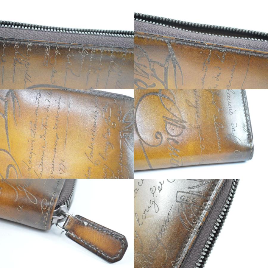 Berluti ベルルッティ 美品 ヴェネチア内装 ラウンド長財布 Berluti ベルルッティ 美品 ヴェネチア内装 ラウンド長財布
