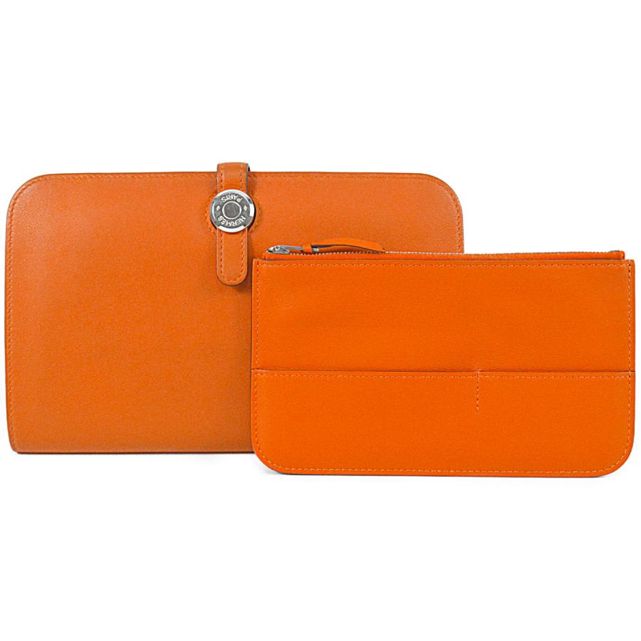 HERMES（エルメス） 美品ドゴン デュオ 小銭入れ付き 長財布 スイフト