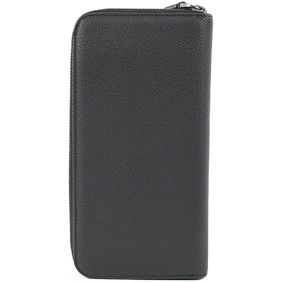 GIORGIO ARMANI ジョルジオアルマーニ 超美品 メンズ ラウンド長財布 