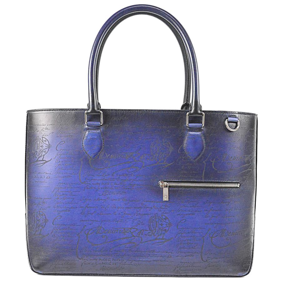 ベルルッティ　ジュールオフ　ミディアム 限定色ブルーパティーヌ Berluti（ベルルッティ） 超美品 シルバーパティーヌ ブルーパティーヌ