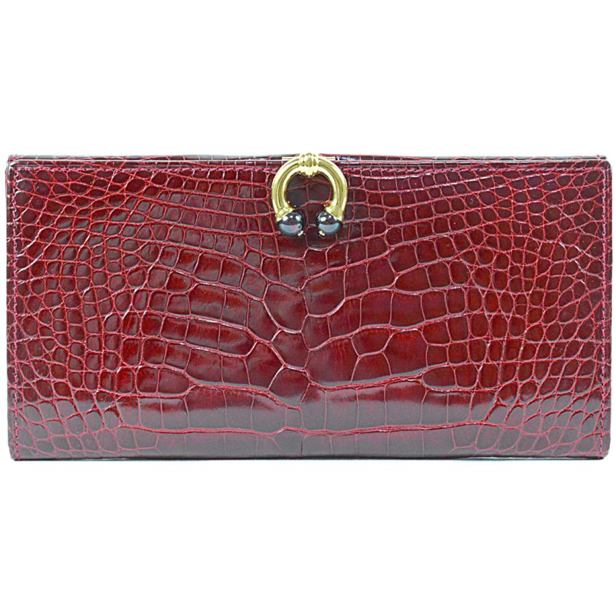GUCCI（グッチ） 美品 超豪華 クロコダイル アリゲーター 長財布
