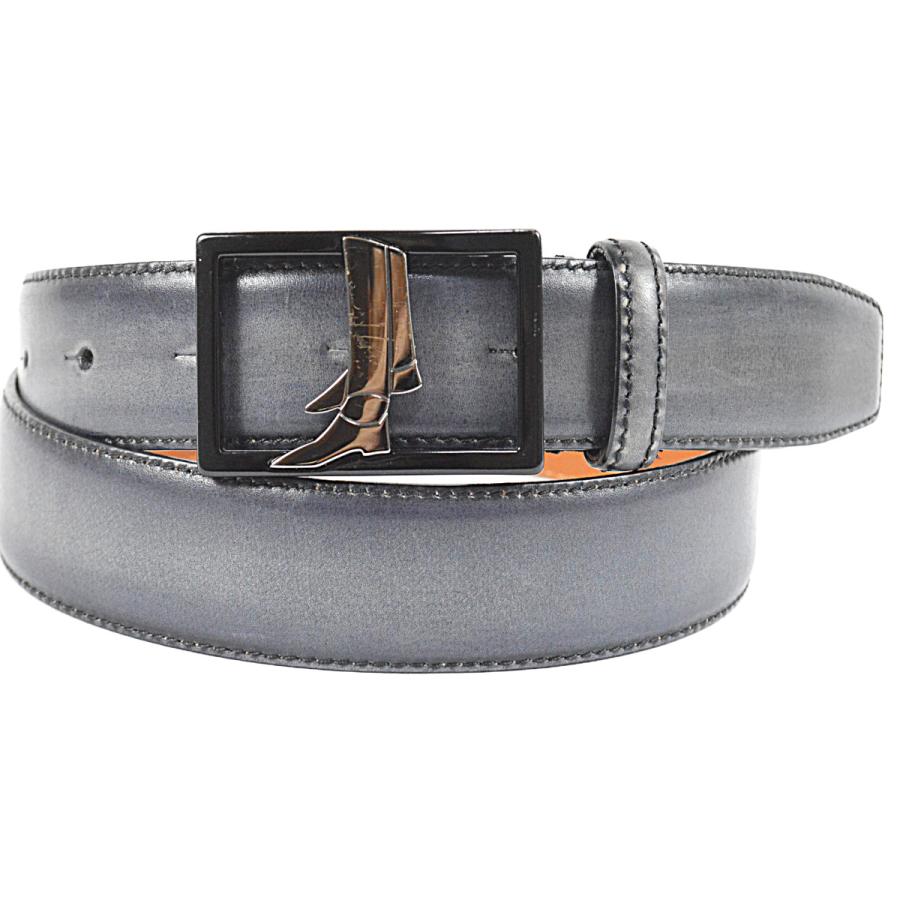 Berluti ベルルッティ 美品 レアモデル 靴バックル メンズ レザー 