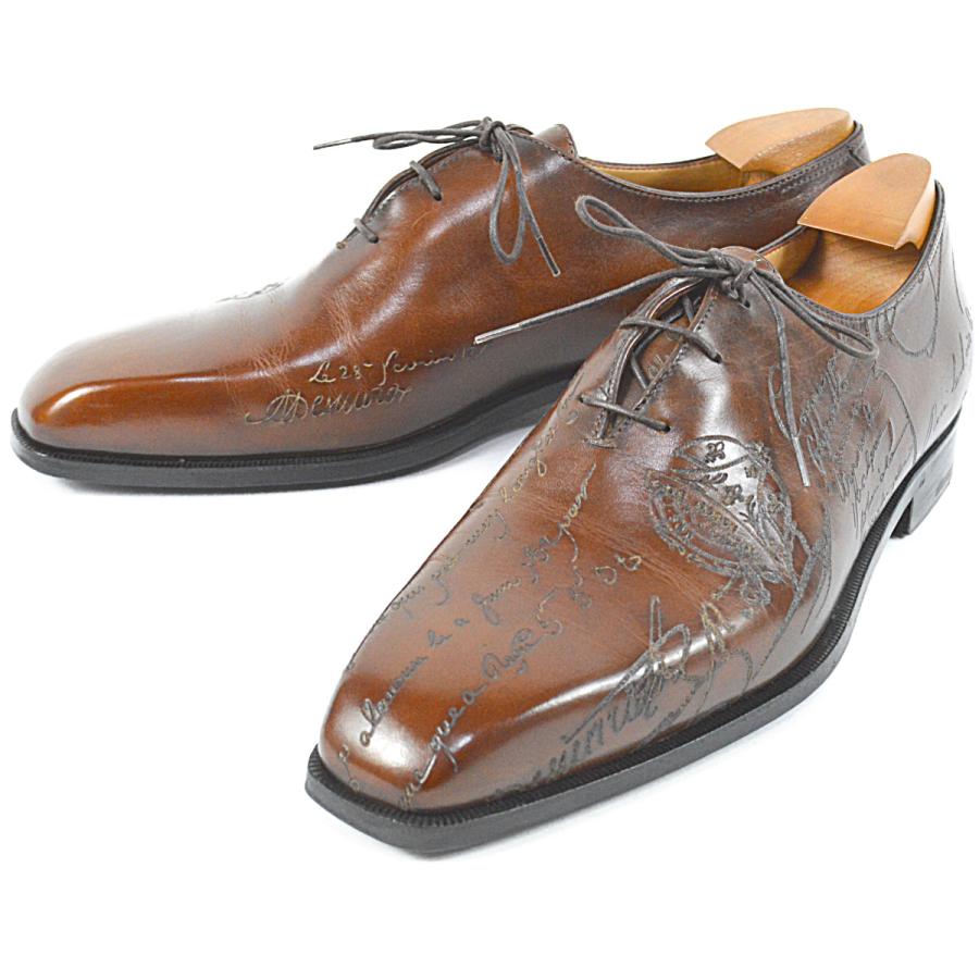 Berluti ベルルッティ 美品 不朽の名作 スクリット カリグラフィ Berluti ベルルッティ 美品 不朽の名作 スクリット カリグラフィ