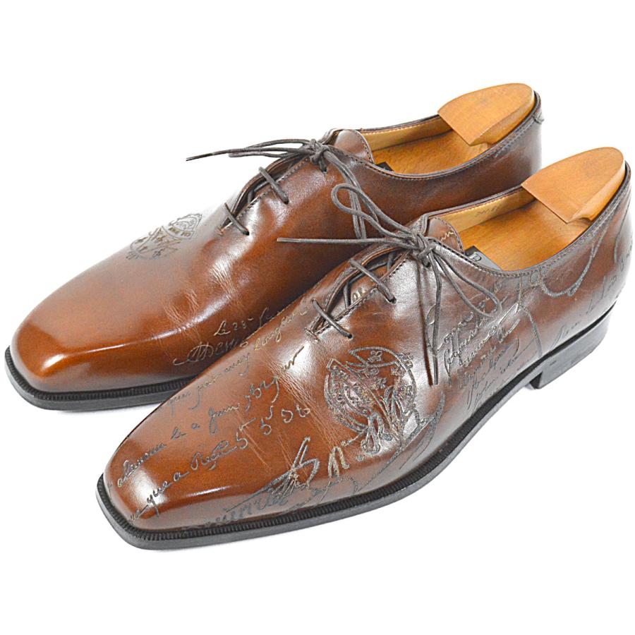Berluti ベルルッティ 美品 不朽の名作 スクリット カリグラフィ Berluti ベルルッティ 美品 不朽の名作 スクリット カリグラフィ