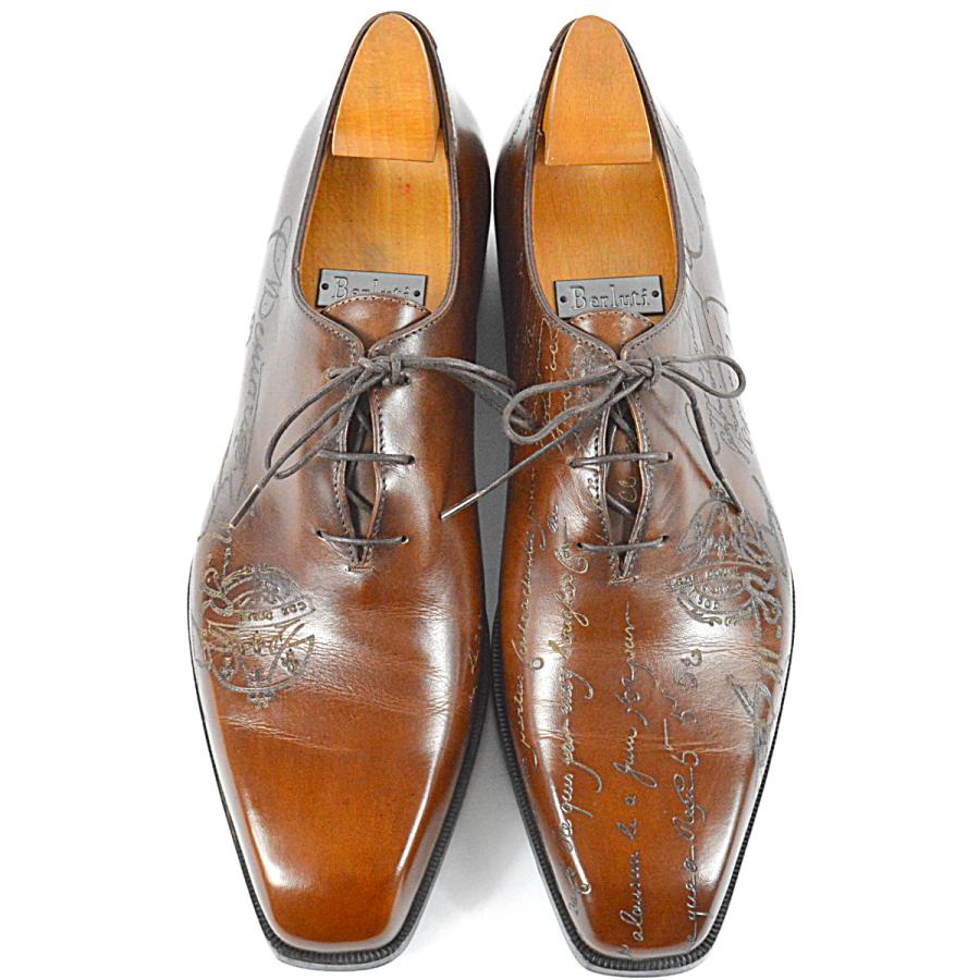 Berluti ベルルッティ 美品 不朽の名作 スクリット カリグラフィ Berluti ベルルッティ 美品 不朽の名作 スクリット カリグラフィ