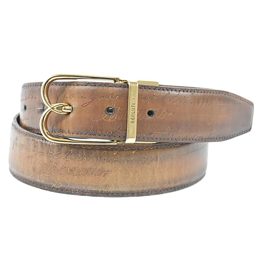 ◇ベルルッティ◇Ｂボリュート/カリグラフィ/ベルト/ブランド ◇ベルルッティ◇Bボリュート/カリグラフィ/ベルト/ブランド