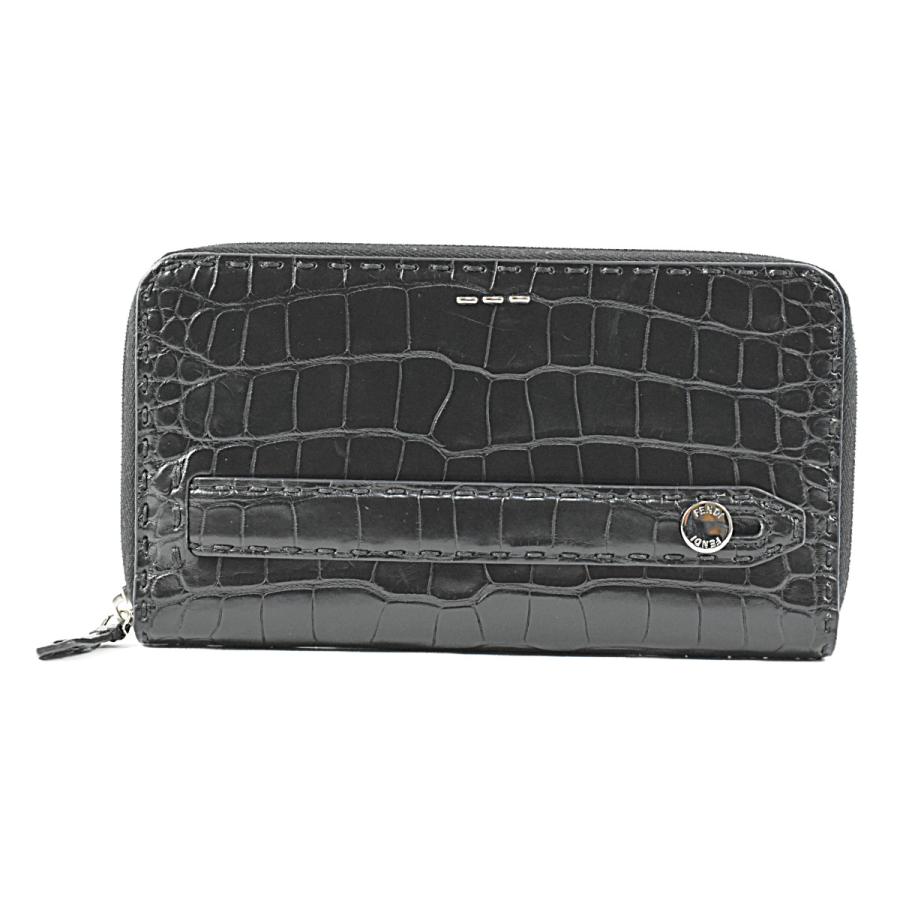 FENDI フェンディ 美品 超豪華 アリゲーター クロコダイル FENDI フェンディ 美品 超豪華 アリゲーター クロコダイル