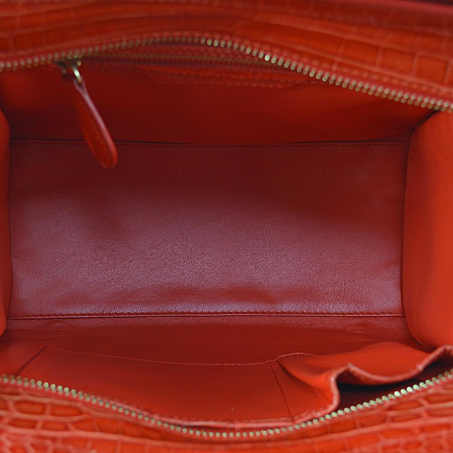CELINE セリーヌ 美品 超希少 豪華 マット クロコダイル CELINE セリーヌ 美品 超希少 豪華 マット クロコダイル