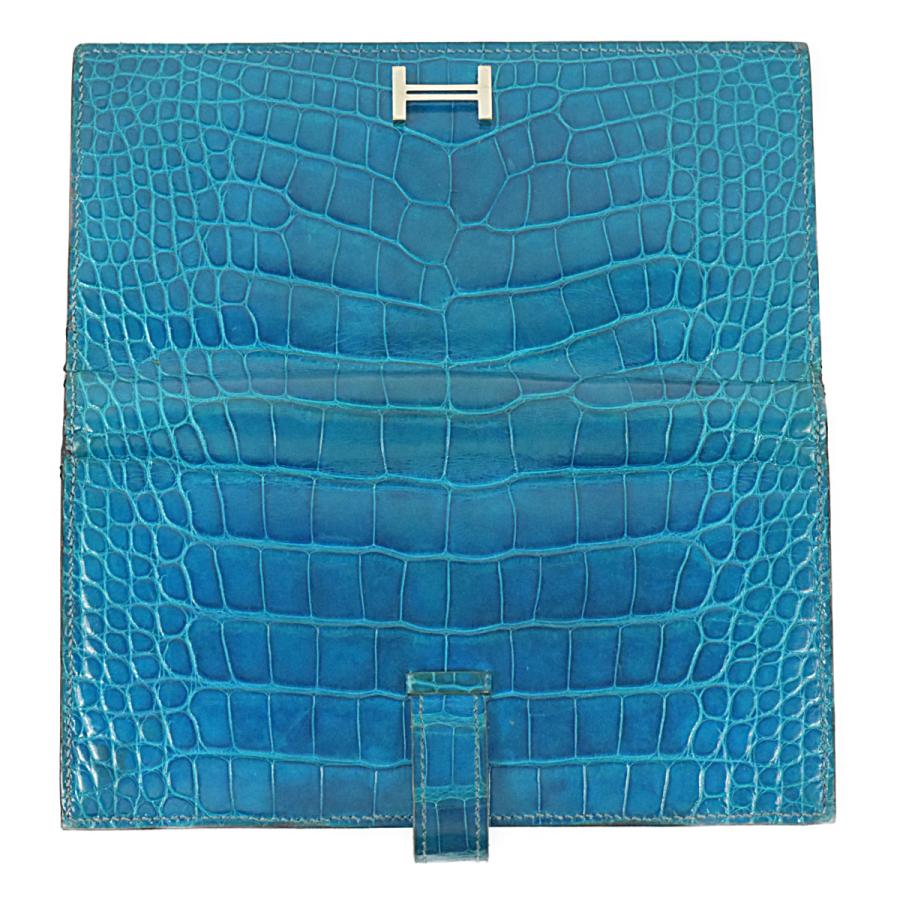 HERMES エルメス 超豪華 極上の逸品 アリゲーター メンズ 長財布 HERMES エルメス 超豪華 極上の逸品 アリゲーター メンズ 長財布