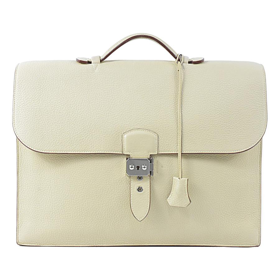エルメス サックアデペッシュ 38 トリヨンクレマンス ブリーフケース HERMES（エルメス） 美品 サックアデペッシュ38 ビジネスバッグ