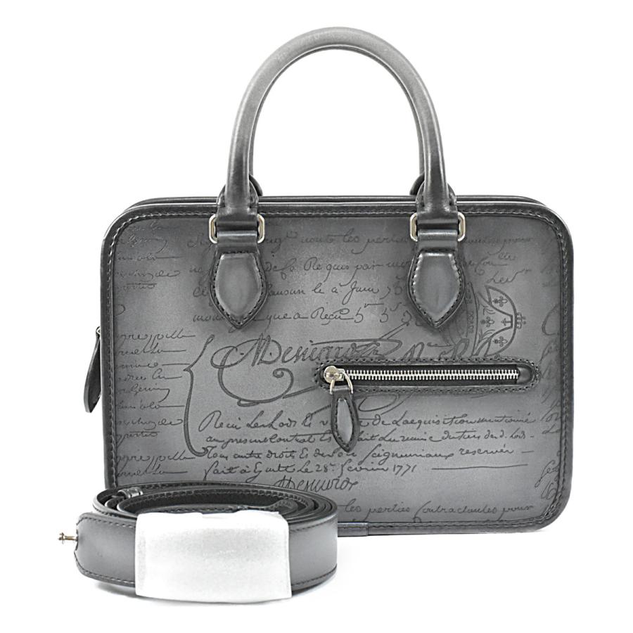 ベルルッティ 超美品 スクリット アンジュールガリバー グレー  