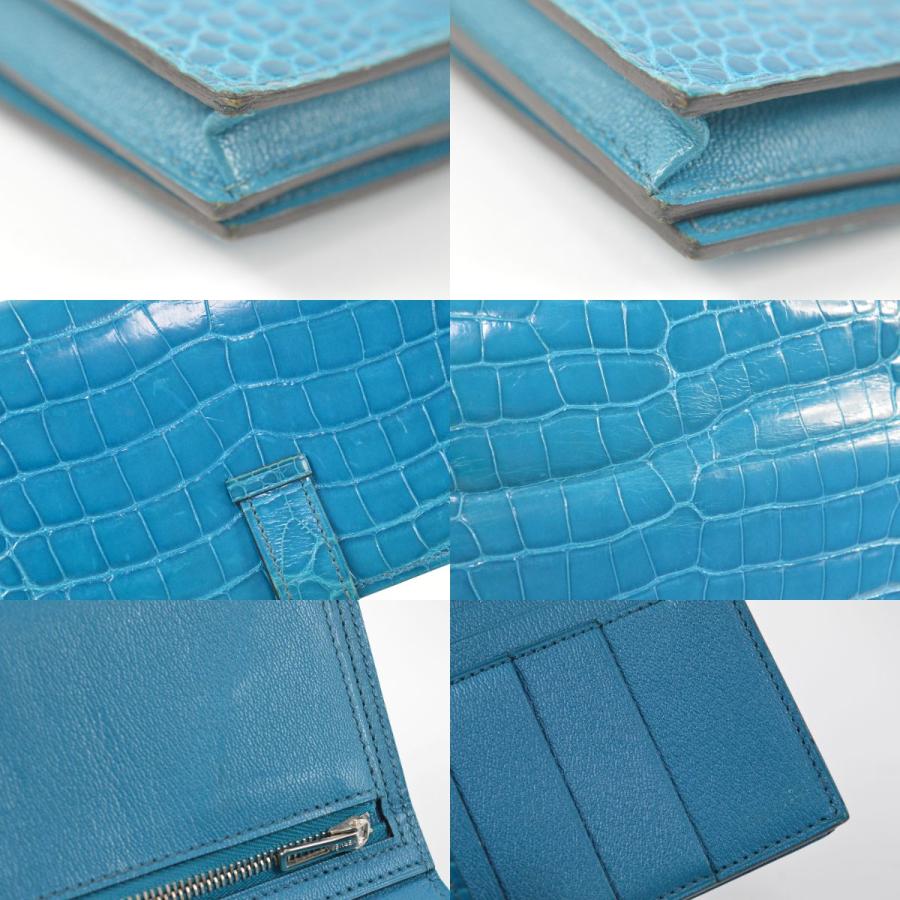 HERMES エルメス 超美品 超豪華 極上の逸品 艶有 ブルー HERMES エルメス 超美品 超豪華 極上の逸品 艶有 ブルー
