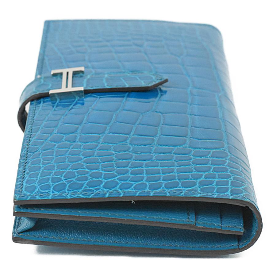 HERMES エルメス 超美品 超豪華 極上の逸品 艶有 ブルー HERMES エルメス 超美品 超豪華 極上の逸品 艶有 ブルー