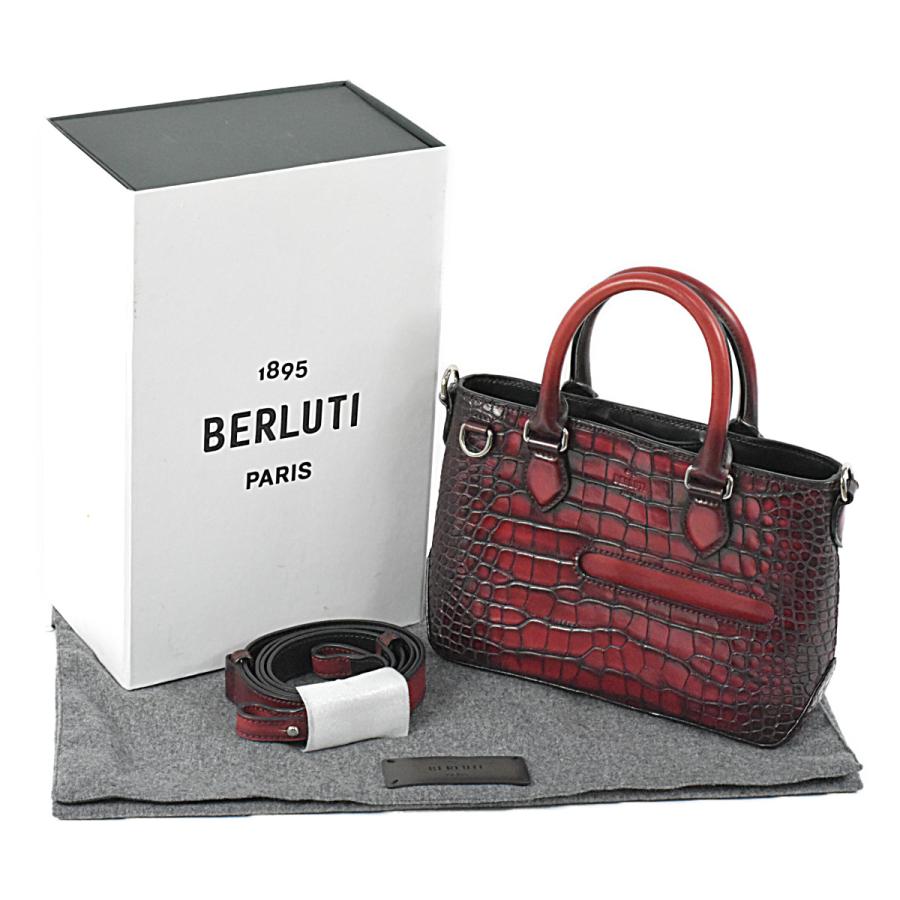 Berluti ベルルッティ 美品 幻の逸品 極上のクロコダイル Berluti ベルルッティ 美品 幻の逸品 極上のクロコダイル