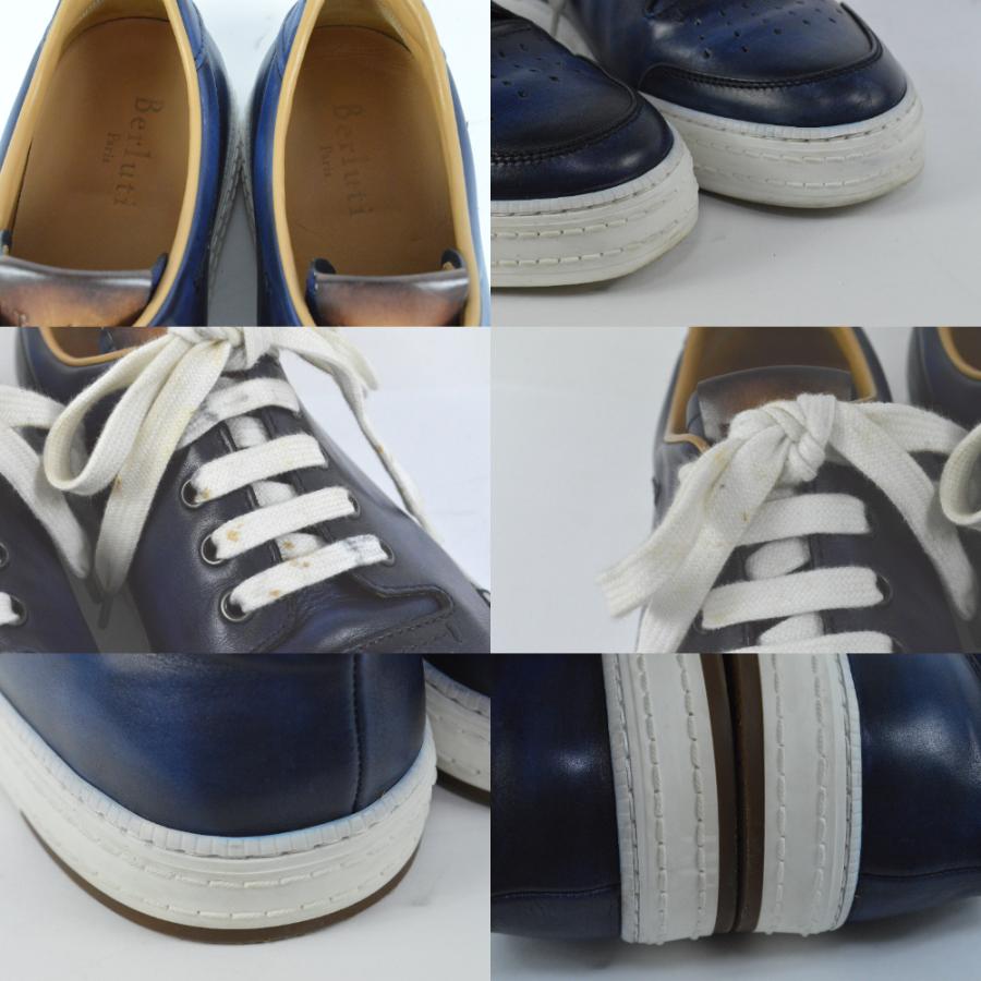 Berluti ベルルッティ 美品 プレイタイム レザースニーカー Berluti ベルルッティ 美品 プレイタイム レザースニーカー