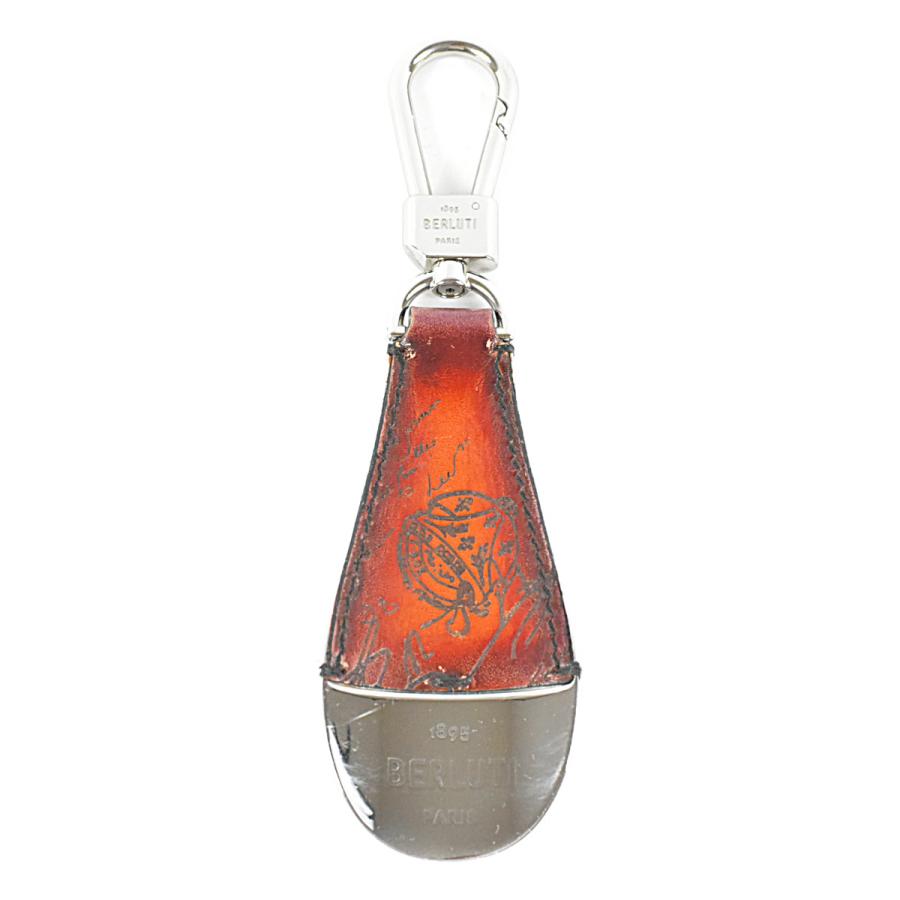 ベルルッティ　キーリング　シューホーン　カリグラフィ ベルルッティ カリグラフィ 靴べら シューホーン キーリング