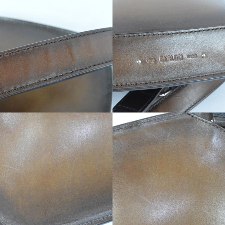 Berluti ベルルッティ アイル レザー メッセンジャーバッグ Berluti ベルルッティ アイル レザー メッセンジャーバッグ