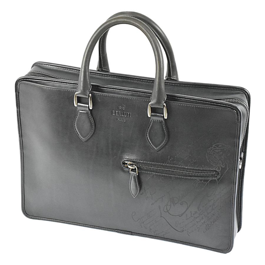 Berluti（ベルルッティ） 美品 アンジュール スクリット レザー