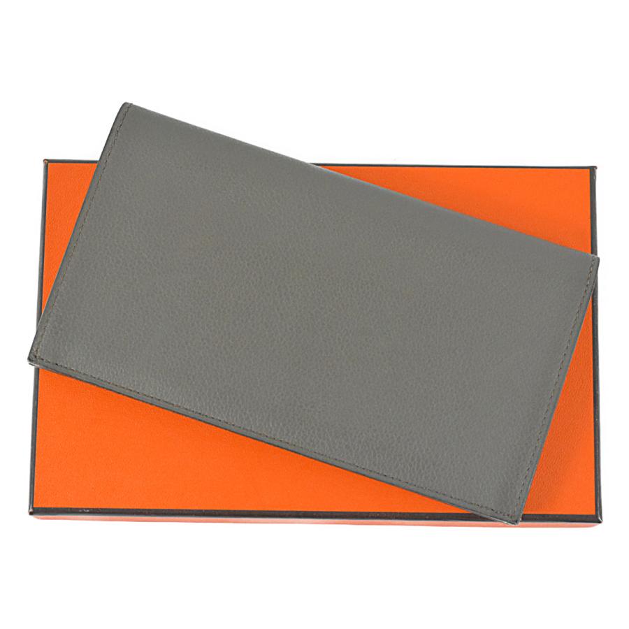 HERMES エルメス 美品 シチズンツイル ロング ウォレット メンズ HERMES エルメス 美品 シチズンツイル ロング ウォレット メンズ