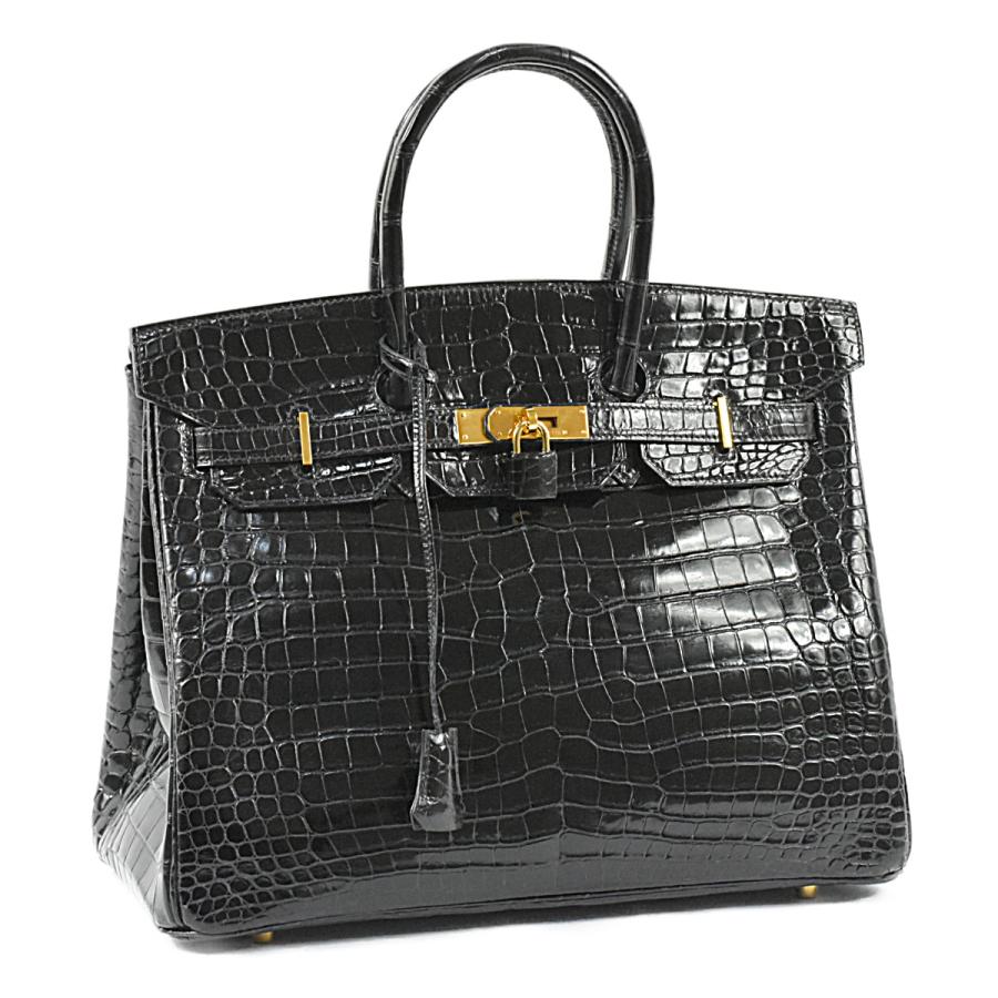 HERMES エルメス 美品 超豪華 最上級 クロコダイル ポロサス バーキン 
