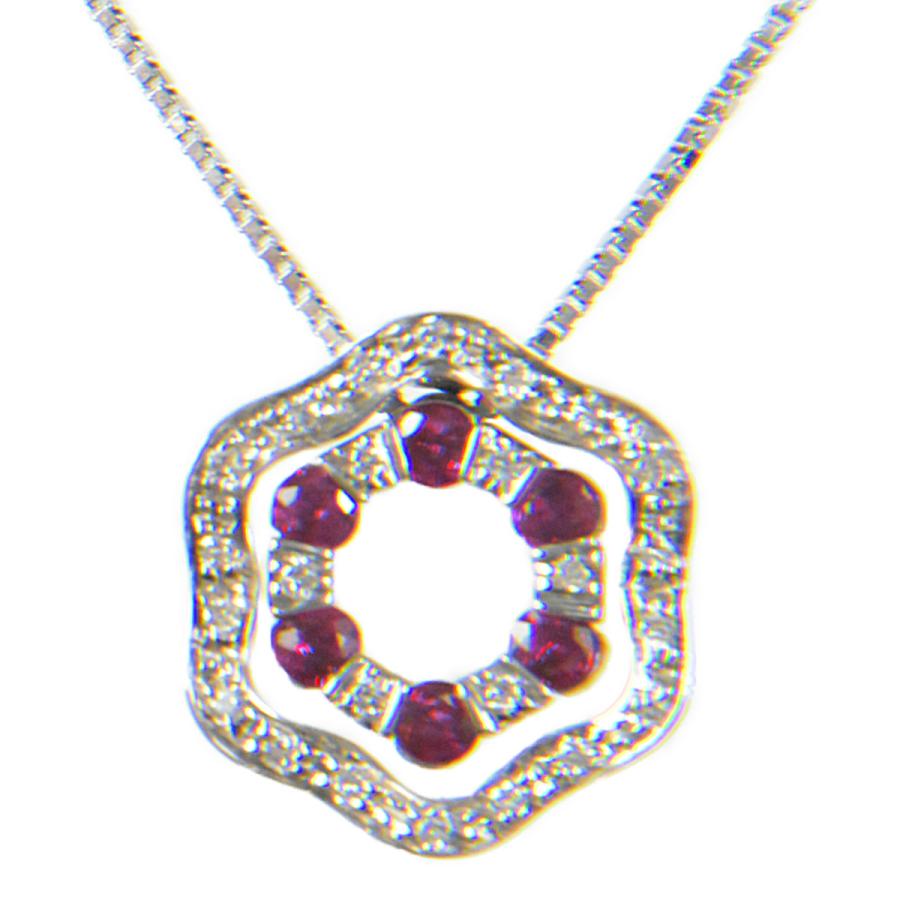 DAMIANI（ダミアーニ） ベルエポック ルビー ダイヤモンド ネックレス 