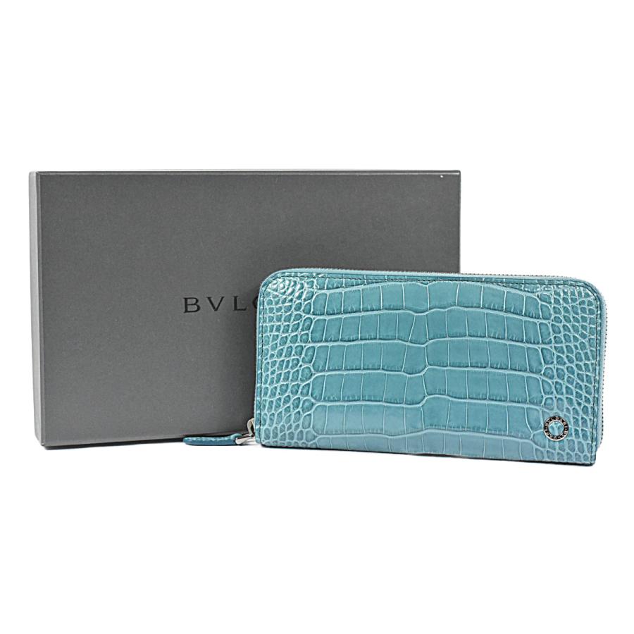 BVLGARI（ブルガリ） 超美品 超豪華 クロコダイル アリゲーター