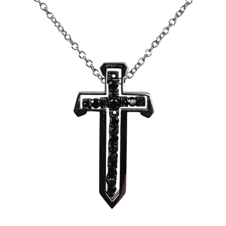 DAMIANI（ダミアーニ） 美品 スパーダ ネックレス ブラック