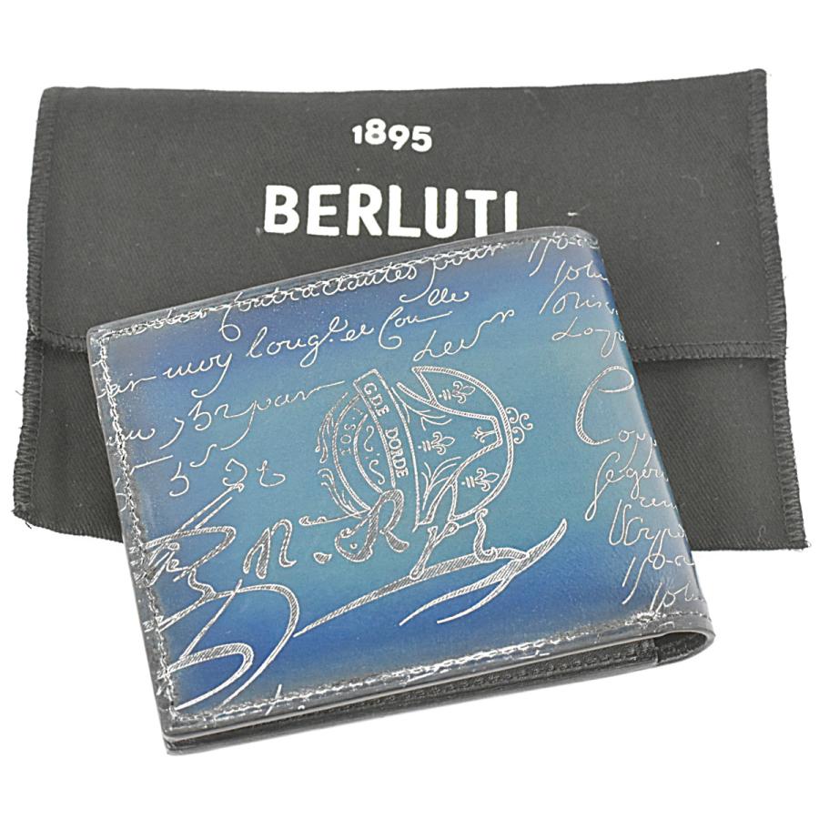 Berluti ベルルッティ 超美品 シルバーパティーヌ ブルー Berluti ベルルッティ 超美品 シルバーパティーヌ ブルー