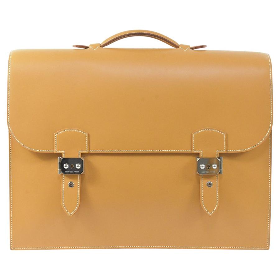 HERMES（エルメス） 希少 Wロック サックアデペッシュ42 ビジネス