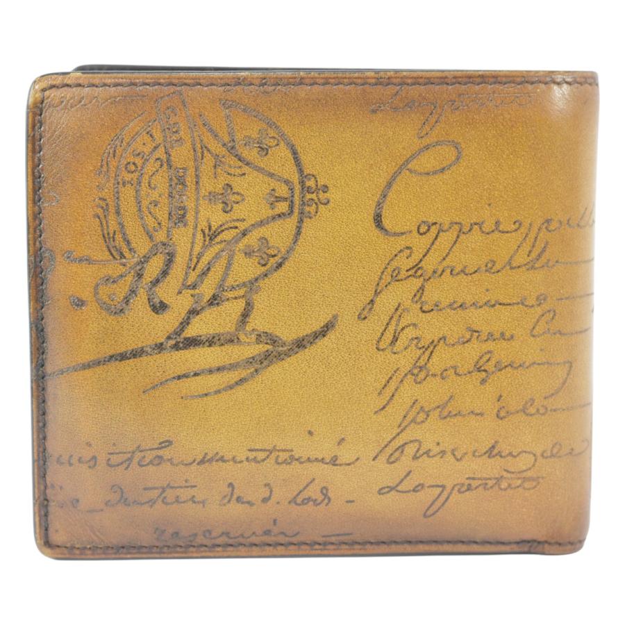 Berluti（ベルルッティ） 美しい パティーヌ メンズ 2つ折り財布