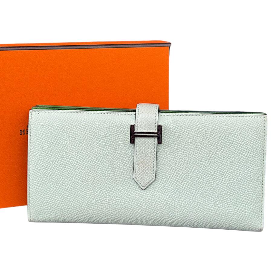 HERMES（エルメス） 美品 ベアンスフレ ヴェルソ バイカラー 小銭入れ 