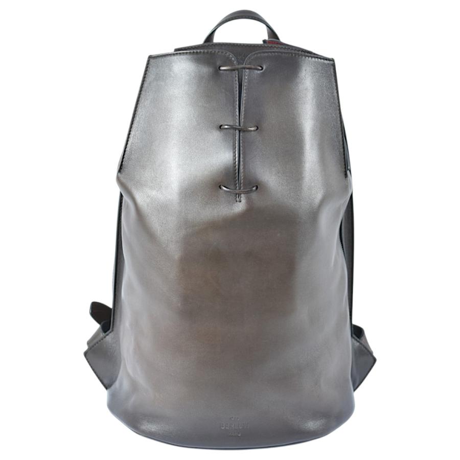 六*道様 特注77万 ベルルッティ アンジュール レザー バッグ シルバーパティ アンジュール Berluti(ベルルッティ) バッグ・カバン(メンズ