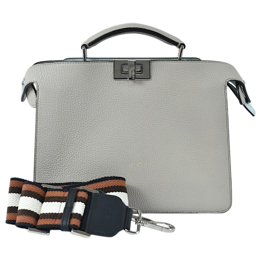 ピーカブー アイシーユー風 ミニショルダーバッグ 2WAY FENDI（フェンディ） 美品 ピーカブー アイシーユー スモール 2way