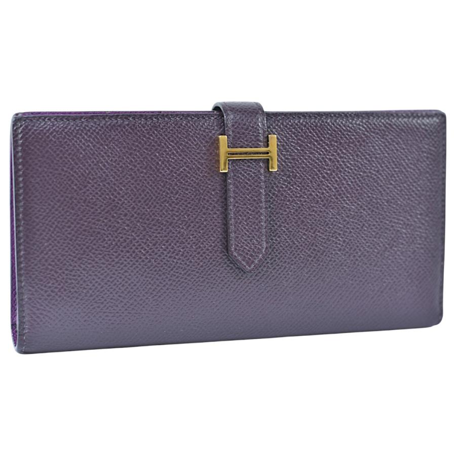 HERMES（エルメス） ベアンスフレ ヴェルソ 小銭入れ付き 長財布 