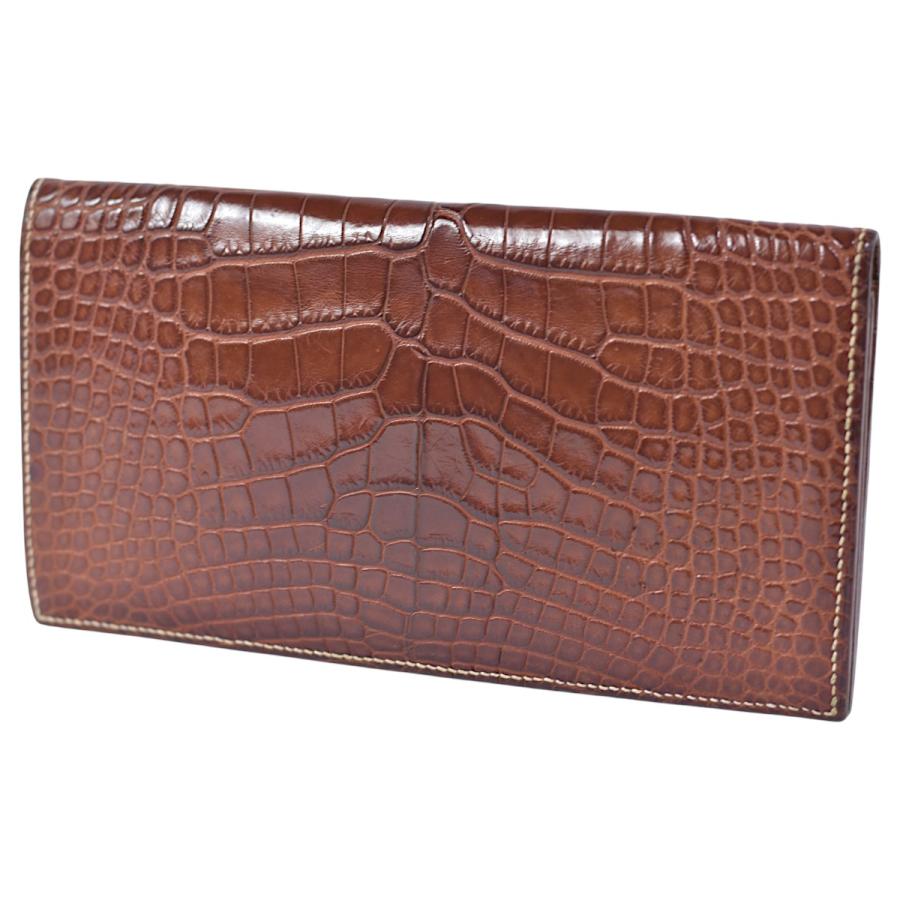 HERMES（エルメス） 超豪華 メンズ 長財布 長札入れ オオサカ
