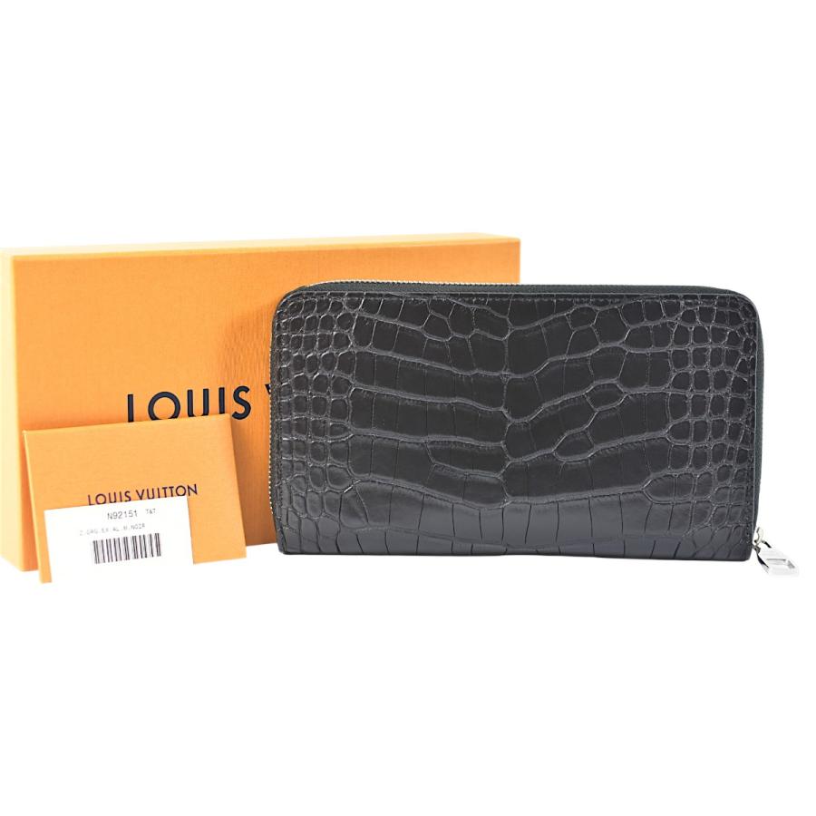 ⭐️ほぼ未使用⭐️ルイヴィトン クロコダイル ジッピーオーガナイザー LOUIS VUITTON（ルイ・ヴィトン） 超美品 超豪華 クロコダイル